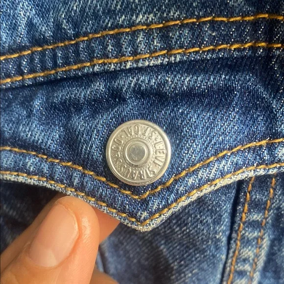 Levi's Blue Jean Jacket Classic Denim Style